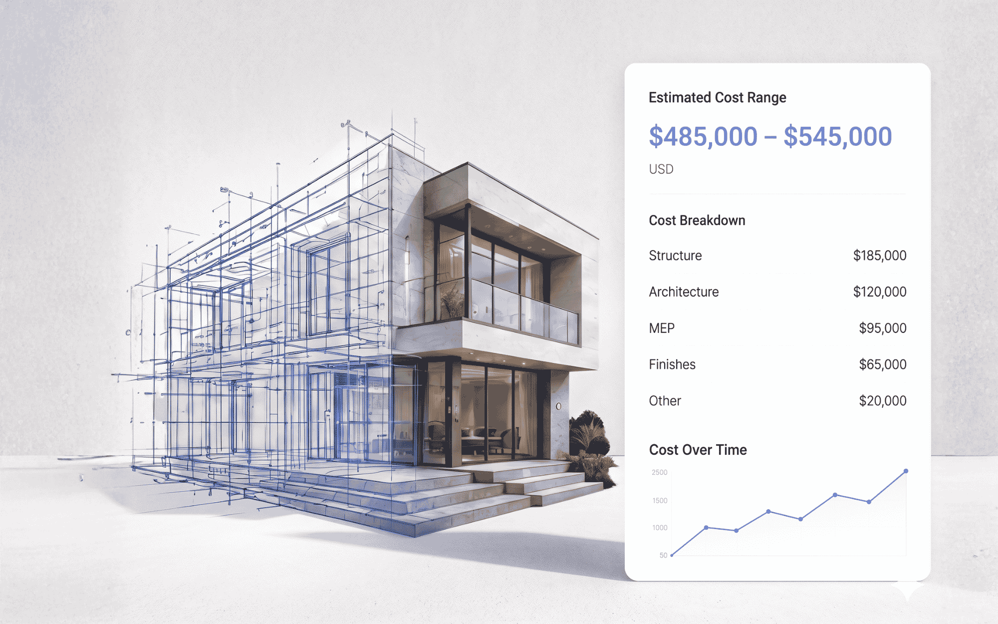 Construction Estimator app preview